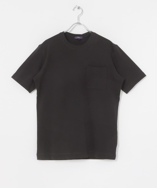 ITEMS URBANRESEARCH(アイテムズ アーバンリサーチ)の「ポンチ クルーネックポケットTシャツ(Tシャツ/カットソー・メンズ・オフホワイト/ブラック/ブラウン・LARGE/MEDIUM)」の19枚目の写真