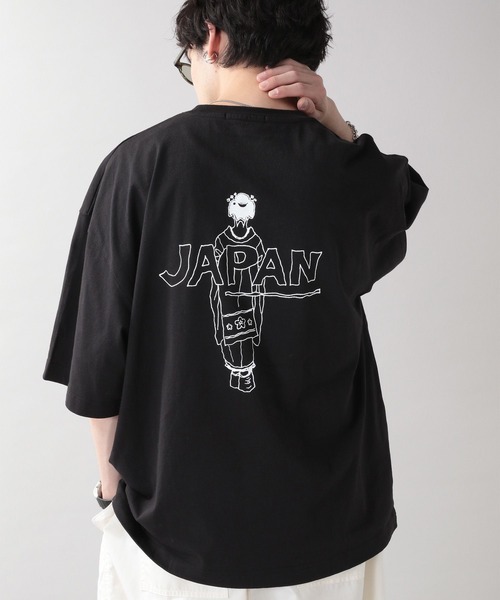 RAGEBLUE(レイジブルー)の「【UCA/ユカ】コラボプリントTシャツ(Tシャツ/カットソー・メンズ・ブラック/ホワイト系その他2/イエロー/ホワイト系その他3/グリーン・MEDIUM/LARGE)」の15枚目の写真