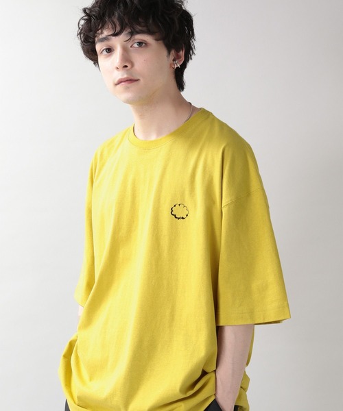 RAGEBLUE(レイジブルー)の「【UCA/ユカ】コラボプリントTシャツ(Tシャツ/カットソー・メンズ・ブラック/ホワイト系その他2/イエロー/ホワイト系その他3/グリーン・MEDIUM/LARGE)」の7枚目の写真
