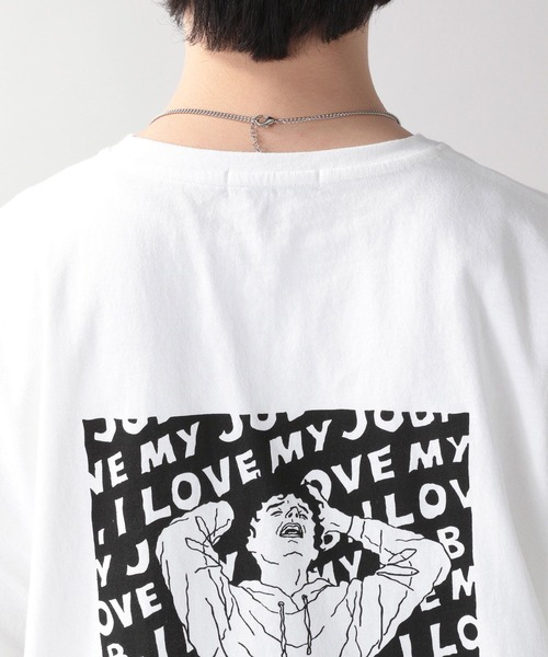 RAGEBLUE(レイジブルー)の「【UCA/ユカ】コラボプリントTシャツ(Tシャツ/カットソー・メンズ・ブラック/ホワイト系その他2/イエロー/ホワイト系その他3/グリーン・MEDIUM/LARGE)」の13枚目の写真