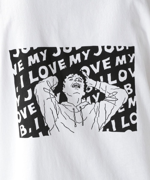 RAGEBLUE(レイジブルー)の「【UCA/ユカ】コラボプリントTシャツ(Tシャツ/カットソー・メンズ・ブラック/ホワイト系その他2/イエロー/ホワイト系その他3/グリーン・MEDIUM/LARGE)」の22枚目の写真