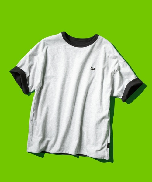 HUF（ハフ）の「REVERSIBLE CRACKERJACK CREW / HUF リバーシブル Tシャツ（Tシャツ/カットソー・メンズ・ブラック/ネイビー/グリーン・SMALL/MEDIUM/LARGE/X-LARGE）」の7枚目の写真