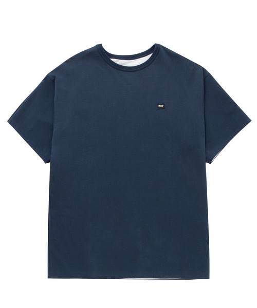 HUF（ハフ）の「REVERSIBLE CRACKERJACK CREW / HUF リバーシブル Tシャツ（Tシャツ/カットソー・メンズ・ブラック/ネイビー/グリーン・SMALL/MEDIUM/LARGE/X-LARGE）」の9枚目の写真