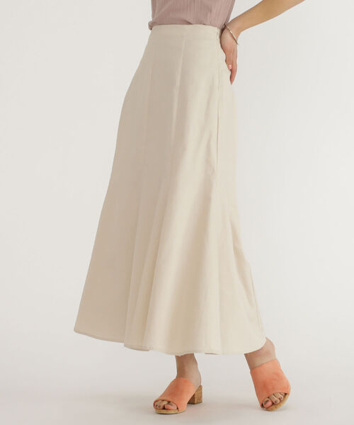 BEAMS HEART（ビームスハート）の「BEAMS HEART / デニム マーメイド スカート（スカート・レディース・インディゴブルー/ホワイト系その他5/ブルー系その他4・FREE）」の2枚目の写真