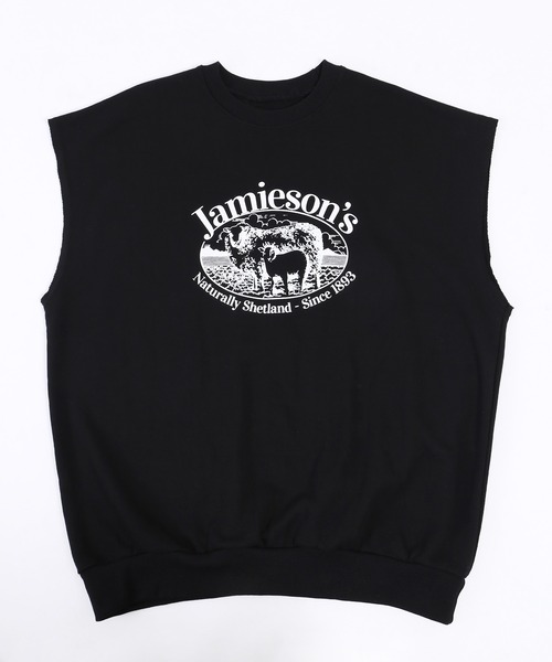 WC（ダブル シー）の「オーバーサイズスウェットベスト（ベスト・レディース・グレー/ブラック・FREE）」の10枚目の写真