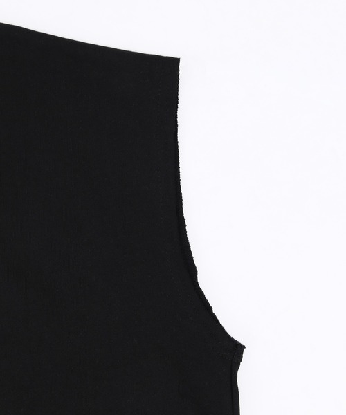 WC（ダブル シー）の「オーバーサイズスウェットベスト（ベスト・レディース・グレー/ブラック・FREE）」の7枚目の写真