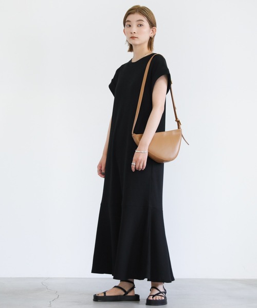 select MOCA(セレクトモカ)の「アシンメトリーミニホーボーバッグ(ハンドバッグ・レディース・ライトブラウン/オフホワイト/ブラック・FREE)」の5枚目の写真