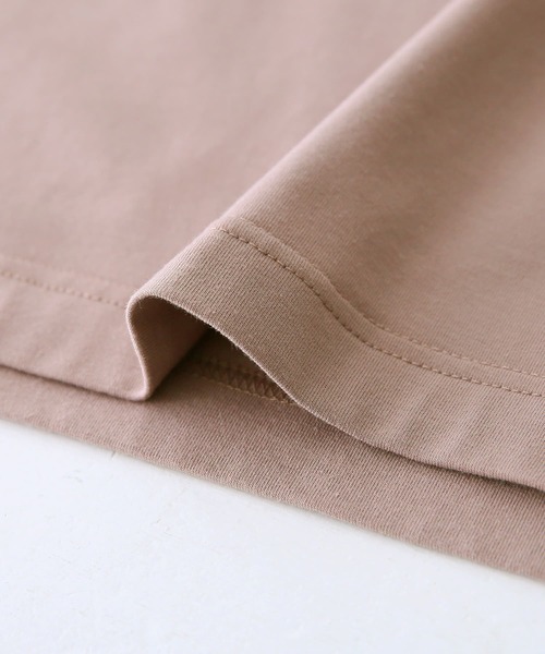 n'OrLABEL(ノアールレーベル)の「『グラフィカルロゴTシャツ』(Tシャツ/カットソー・レディース・ブラック/パープル/オフホワイト/ピンクベージュ・FREE)」の7枚目の写真