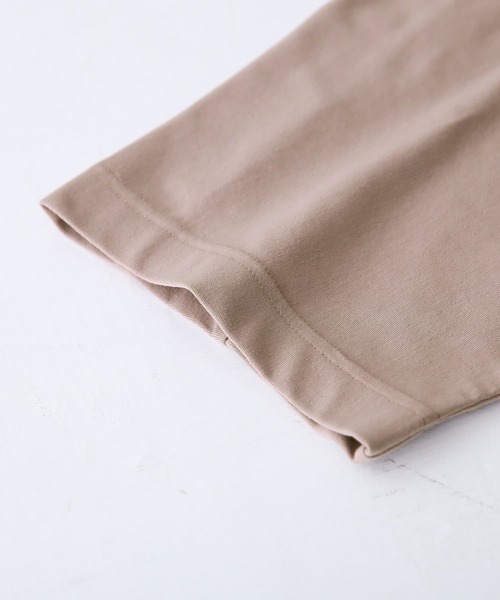 n'OrLABEL(ノアールレーベル)の「『グラフィカルロゴTシャツ』(Tシャツ/カットソー・レディース・ブラック/パープル/オフホワイト/ピンクベージュ・FREE)」の10枚目の写真