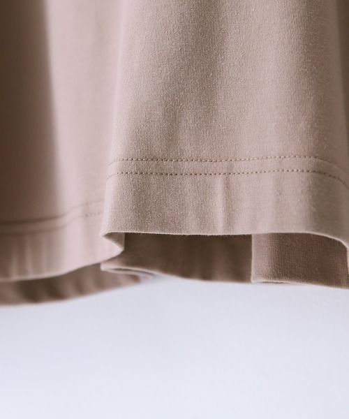 n'OrLABEL(ノアールレーベル)の「『グラフィカルロゴTシャツ』(Tシャツ/カットソー・レディース・ブラック/パープル/オフホワイト/ピンクベージュ・FREE)」の11枚目の写真