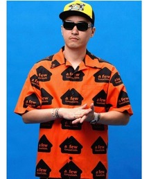 A FEW GOOD KIDS | 【A FEW GOOD KIDS(AFGK)/エーエフジーケー】House Logo Shirt/家 ハウス 柄 シャツ ロゴ(シャツ/ブラウス)