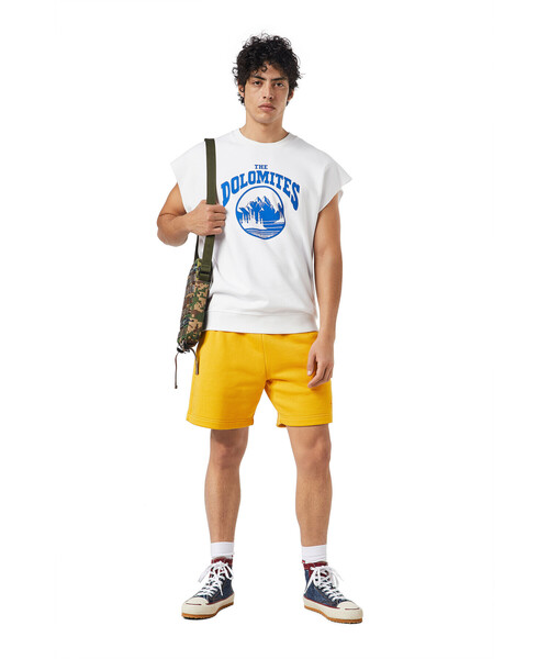 DIESEL（ディーゼル）の「メンズ スウェット ノースリーブ（スウェット・メンズ・ホワイト・SMALL/MEDIUM/X-LARGE/XX-LARGE/X-SMALL/LARGE）」の6枚目の写真