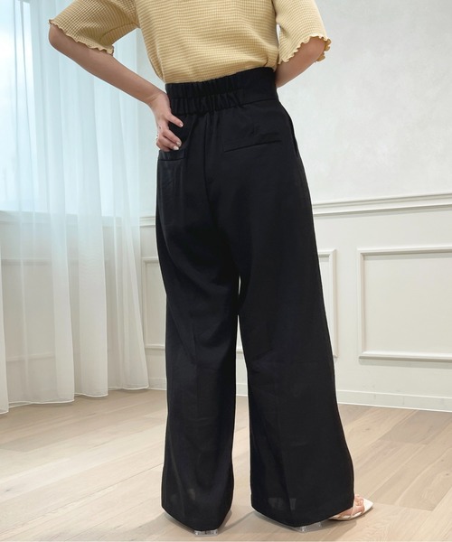 apres jour（アプレジュール）の「【セットアップ可能】ワイドパンツ【ZOZOTOWN限定アイテム】（その他パンツ・レディース・ブラック/ベージュ/ミント・X-LARGE/フリー）」の8枚目の写真