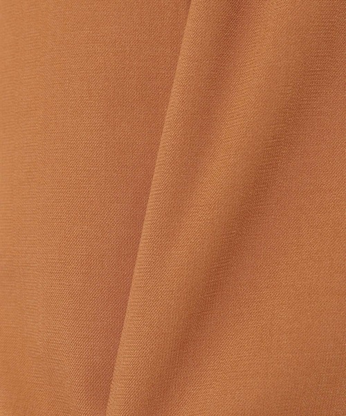 mysty woman（ミスティウーマン）の「ノーカラーミドルジレ 285439（ベスト・レディース・ダークブラウン/ベージュ/ダークオレンジ・FREE）」の9枚目の写真