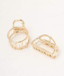 studio CLIP | 2SETミニメタルバンス(バレッタ/ヘアクリップ)