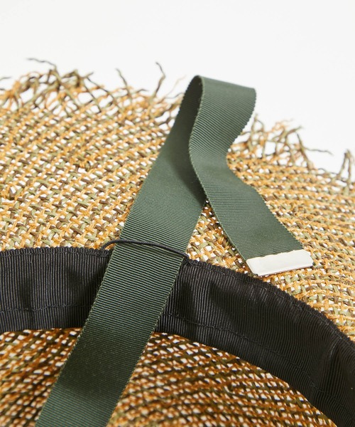 PUBLIC TOKYO（パブリックトウキョウ）の「フリンジカンカンボウ（ハット・レディース・ベージュ/カーキ・FREE）」の14枚目の写真