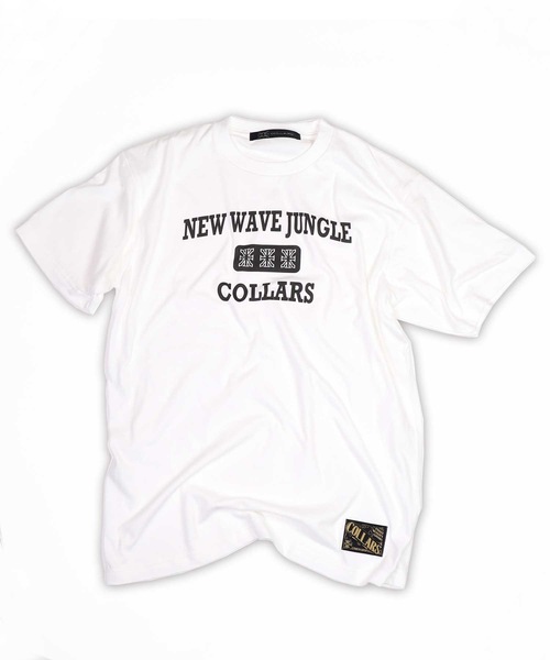 COLLARS(カラーズ)の「【COLLARS/カラーズ】NEWWAVE JUNGLE Tシャツ(Tシャツ/カットソー・メンズ・ブラック/ホワイト/カーキ・XXL/L/XL/M)」の4枚目の写真