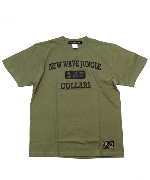COLLARS(カラーズ)の「【COLLARS/カラーズ】NEWWAVE JUNGLE Tシャツ(Tシャツ/カットソー・メンズ・ブラック/ホワイト/カーキ・XXL/L/XL/M)」の6枚目の写真