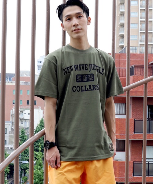 COLLARS(カラーズ)の「【COLLARS/カラーズ】NEWWAVE JUNGLE Tシャツ(Tシャツ/カットソー・メンズ・ブラック/ホワイト/カーキ・XXL/L/XL/M)」の17枚目の写真