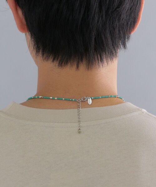 SHIPS(シップス)の「*SHIPS: ビーズ ネックレス(ネックレス・メンズ・ライトブルー/ブラック/レッド・ONE SIZE)」の11枚目の写真