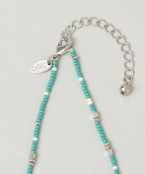 SHIPS(シップス)の「*SHIPS: ビーズ ネックレス(ネックレス・メンズ・ライトブルー/ブラック/レッド・ONE SIZE)」の13枚目の写真