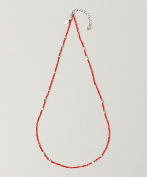 SHIPS(シップス)の「*SHIPS: ビーズ ネックレス(ネックレス・メンズ・ライトブルー/ブラック/レッド・ONE SIZE)」の16枚目の写真