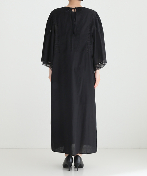 Sara mallika 黒の長袖ワンピース ボタン付き ゆったり 楽天市場】Sara mallika サラマリカ ワンピース 020441SE1