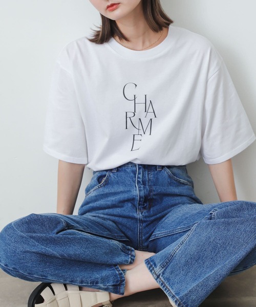 SENSE OF PLACE by URBAN RESEARCH（センスオブプレイスバイアーバンリサーチ）の「アソートロゴグラフィックTシャツ(半袖)（Tシャツ/カットソー・レディース・オフホワイト/オレンジ/ライトブルー・ONE）」の11枚目の写真