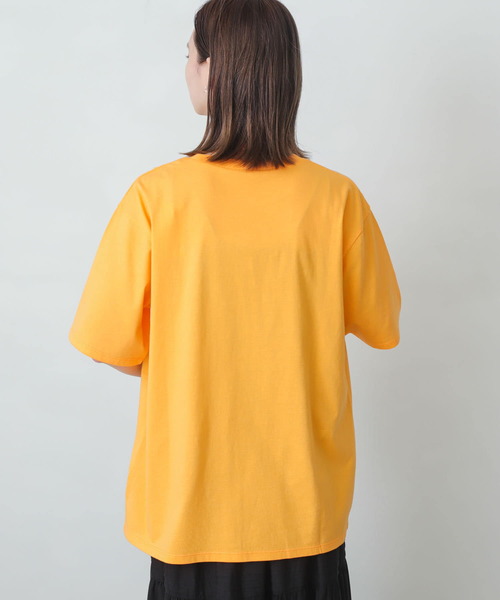 SENSE OF PLACE by URBAN RESEARCH（センスオブプレイスバイアーバンリサーチ）の「アソートロゴグラフィックTシャツ(半袖)（Tシャツ/カットソー・レディース・オフホワイト/オレンジ/ライトブルー・ONE）」の6枚目の写真