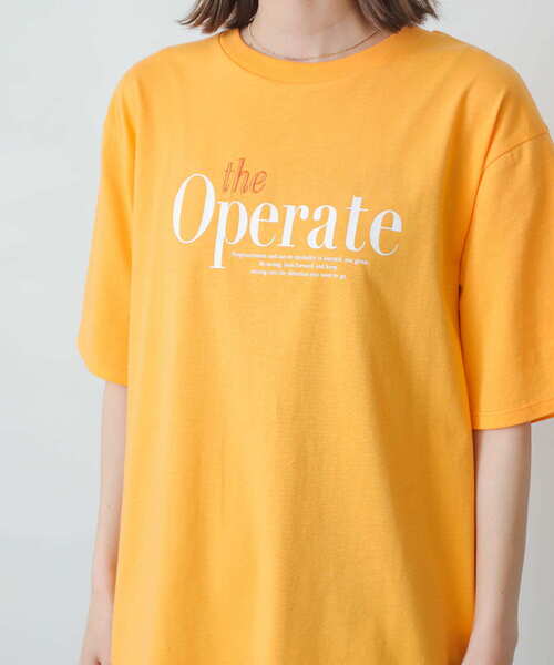 SENSE OF PLACE by URBAN RESEARCH（センスオブプレイスバイアーバンリサーチ）の「アソートロゴグラフィックTシャツ(半袖)（Tシャツ/カットソー・レディース・オフホワイト/オレンジ/ライトブルー・ONE）」の7枚目の写真