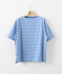【Ets.LUCEBER】別注 ボーダー ボートネック Tシャツ