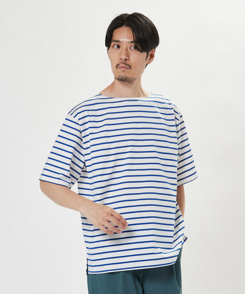 EDIFICE SELECT（エディフィスセレクト）の「【Ets.LUCEBER】別注 ボーダー ボートネック Tシャツ（Tシャツ/カットソー・メンズ・その他4/その他9/その他10/その他11・MEDIUM/LARGE）」の11枚目の写真