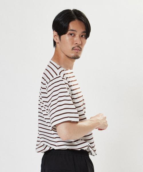 EDIFICE SELECT（エディフィスセレクト）の「【Ets.LUCEBER】別注 ボーダー ボートネック Tシャツ（Tシャツ/カットソー・メンズ・その他4/その他9/その他10/その他11・MEDIUM/LARGE）」の12枚目の写真