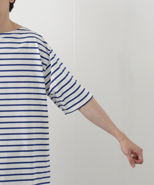 EDIFICE SELECT（エディフィスセレクト）の「【Ets.LUCEBER】別注 ボーダー ボートネック Tシャツ（Tシャツ/カットソー・メンズ・その他4/その他9/その他10/その他11・MEDIUM/LARGE）」の19枚目の写真