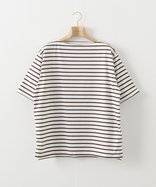 EDIFICE SELECT（エディフィスセレクト）の「【Ets.LUCEBER】別注 ボーダー ボートネック Tシャツ（Tシャツ/カットソー・メンズ・その他4/その他9/その他10/その他11・MEDIUM/LARGE）」の20枚目の写真