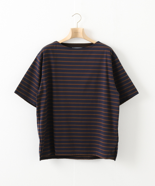 EDIFICE SELECT（エディフィスセレクト）の「【Ets.LUCEBER】別注 ボーダー ボートネック Tシャツ（Tシャツ/カットソー・メンズ・その他4/その他9/その他10/その他11・MEDIUM/LARGE）」の10枚目の写真