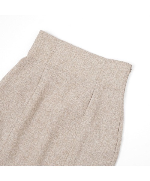 flower（フラワー）の「パピヨンツイードスカート（スカート・レディース・ベージュ/ブラック・FREE）」の11枚目の写真