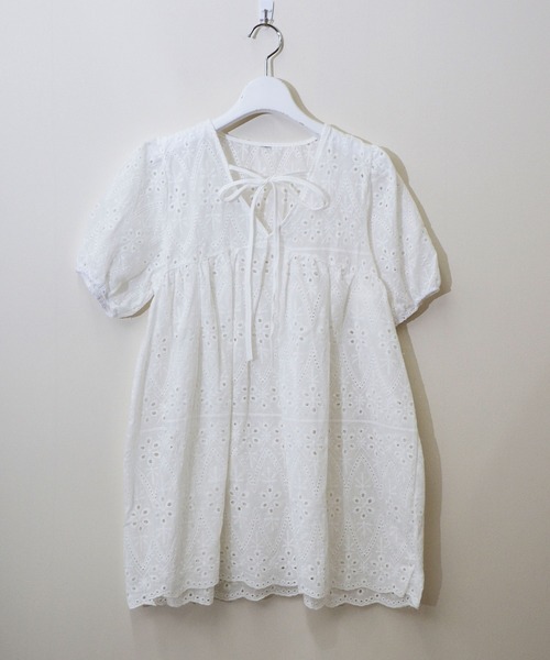 ibeul_（イベール）の「半袖チュニック（チュニック・レディース・ホワイト・M）」の7枚目の写真