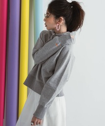 ロゴ刺繍ヘビーウェイトスウェットパーカー