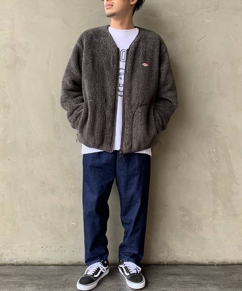 DANTON（ダントン）の「[DANTON/ダントン] ハイパイルボアフリース ノーカラージップカーディガン（その他アウター・レディース・チャコールグレー/ブラック/オフホワイト・44/40/42）」の21枚目の写真