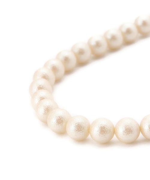 BEAUTY&YOUTH UNITED ARROWS(ビューティーアンドユースユナイテッドアローズ)の「BYTF ホーニングパール ネックレス ◆(ネックレス・レディース・オフホワイト・フリー)」の5枚目の写真