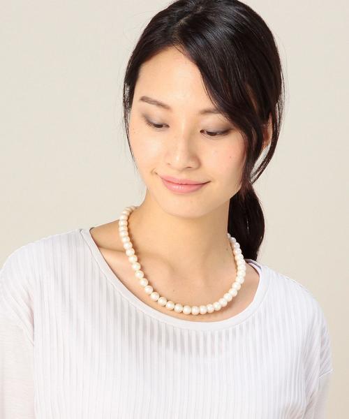 BEAUTY&YOUTH UNITED ARROWS(ビューティーアンドユースユナイテッドアローズ)の「BYTF ホーニングパール ネックレス ◆(ネックレス・レディース・オフホワイト・フリー)」の6枚目の写真