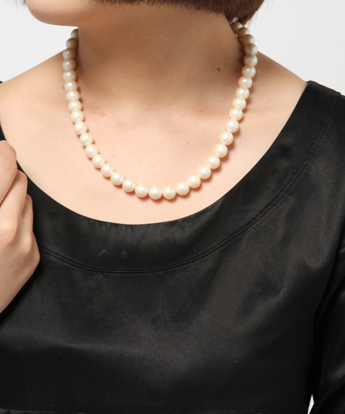 BEAUTY&YOUTH UNITED ARROWS(ビューティーアンドユースユナイテッドアローズ)の「BYTF ホーニングパール ネックレス ◆(ネックレス・レディース・オフホワイト・フリー)」の2枚目の写真