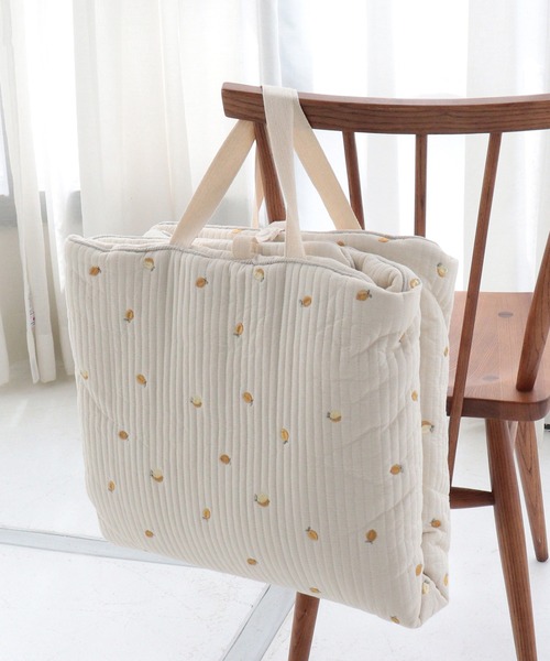 utatane(ウタタネ)の「イブル ナップマット 刺繍(ラグ/マット utatane(ウタタネ)の「イブル ナップマット 刺繍(ラグ/マット