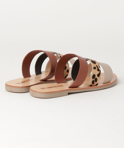 SOL SANA(ソルサナ)の「JOAQUIN SLIDE(サンダル・レディース・ブラウン/マルチ/ブラウン系/イエロー系/レッド系・37/38/39/36)」の6枚目の写真