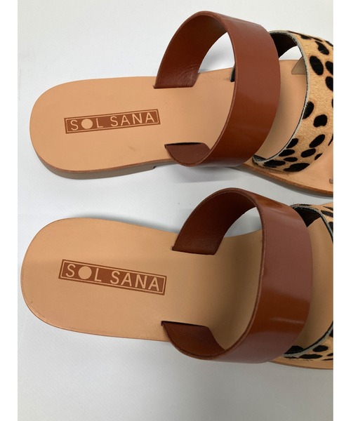 SOL SANA(ソルサナ)の「JOAQUIN SLIDE(サンダル・レディース・ブラウン/マルチ/ブラウン系/イエロー系/レッド系・37/38/39/36)」の10枚目の写真