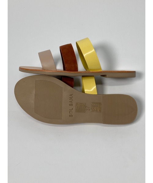 SOL SANA(ソルサナ)の「JOAQUIN SLIDE(サンダル・レディース・ブラウン/マルチ/ブラウン系/イエロー系/レッド系・37/38/39/36)」の13枚目の写真