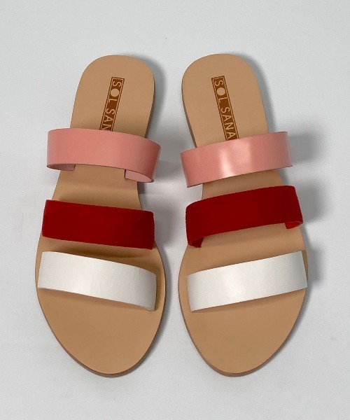 SOL SANA(ソルサナ)の「JOAQUIN SLIDE(サンダル・レディース・ブラウン/マルチ/ブラウン系/イエロー系/レッド系・37/38/39/36)」の22枚目の写真