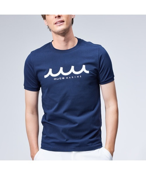 SPLIT WAVE Tシャツ（Tシャツ/カットソー）｜muta marine（ムータ