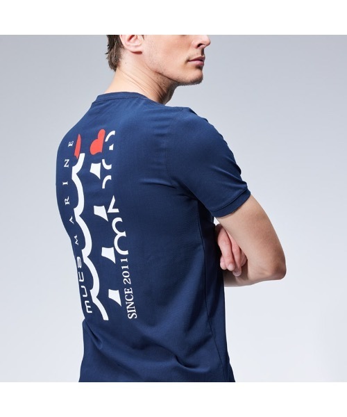 SPLIT WAVE Tシャツ（Tシャツ/カットソー）｜muta marine（ムータ